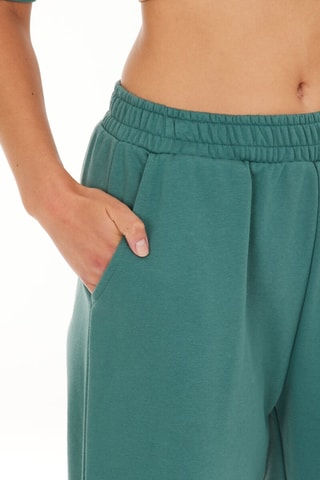 Calças - Verde-escuro