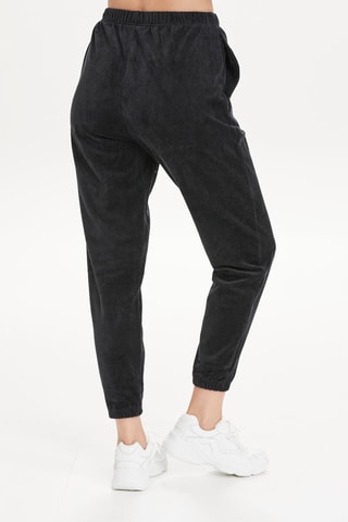 Calças em veludo - Preto 