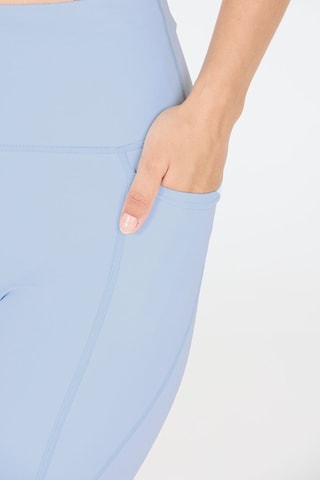 Leggings de desporto com cintura alta - Azul-celeste