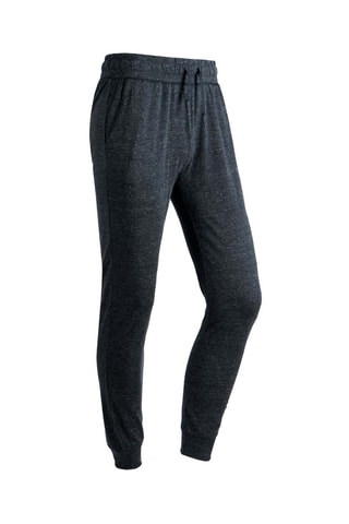 Calças - Cinzento-escuro mesclado