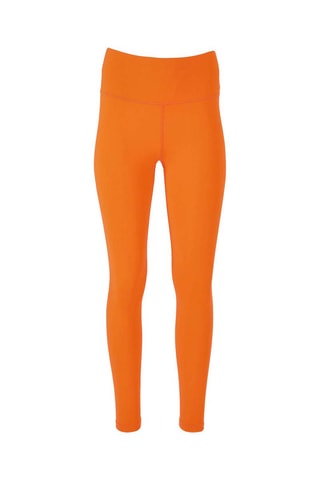 Leggings de desporto com cintura alta - Laranja