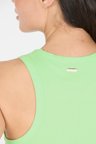 Camisola de alças - Verde-claro