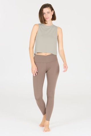 Camisola de alças - Cinzento-claro