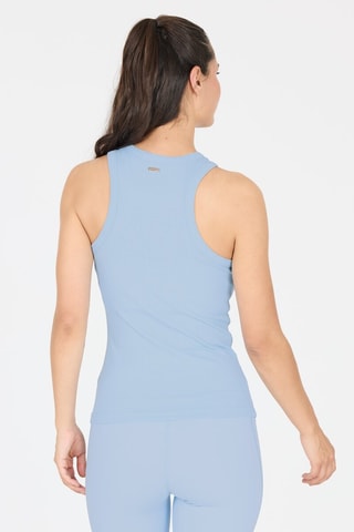 Camisola de alças - Azul-celeste