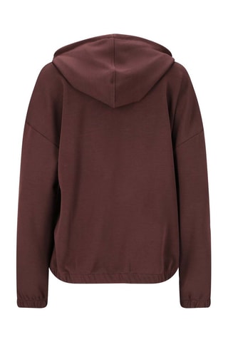 Sweat com capuz - Castanho-escuro