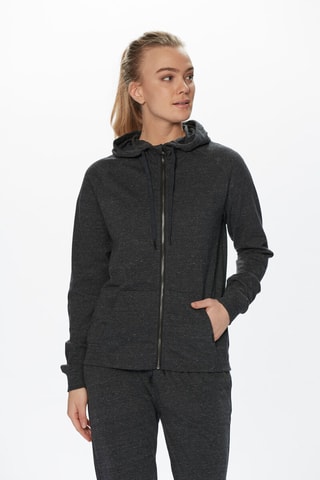 Sweat com capuz - Cinzento-escuro mesclado