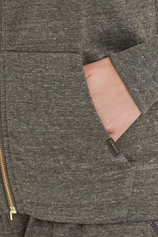 Sweat com capuz - Verde-escuro azeitona