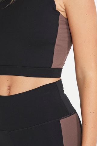 Soutien desportivo - Preto e castanho