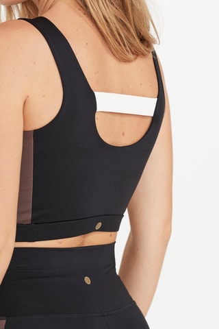 Soutien desportivo - Preto e castanho