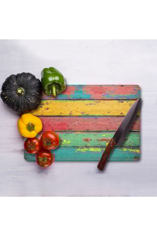 Planche à découper en verre trempé