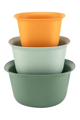 3 bols - 1800, 3000 et 4100 ml