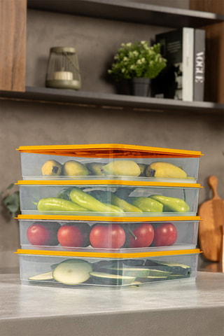 12 boîtes de rangement - 350 ml