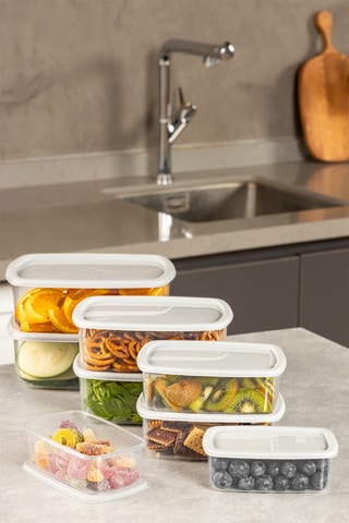 8 boîtes de conservation - 25 à 120 cl