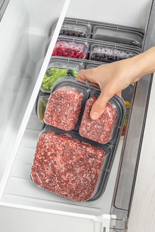 2 boîtes de conservation en plastique sans BPA