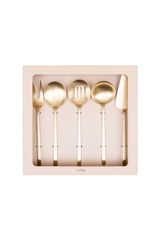 5 ustensiles à sauce en acier inoxydable 