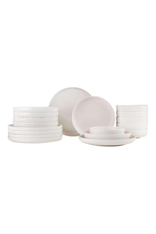 Service de vaisselle en porcelaine - 18 pièces
