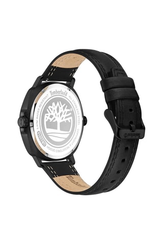 Montre à quartz en cuir Breakheart Men - Noir