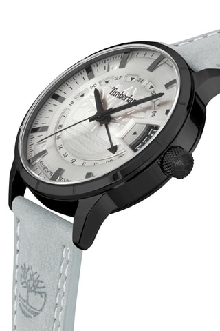 Montre à quartz en cuir Bergeron - Gris