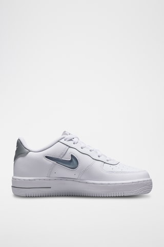 Nike Air Force 1 en cuir - Blanc