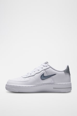 Nike Air Force 1 en cuir - Blanc