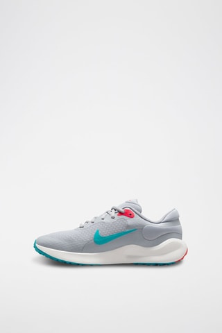 Nike Revolution 7 - Gris clair et turquoise