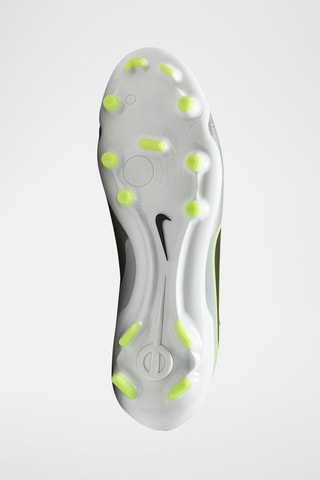 Nike Tiempo Legend 10 Academy MG en cuir - Gris