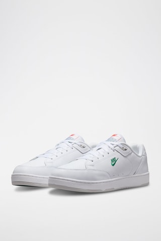 Nike Grandstand 2 Premium en cuir - Blanc