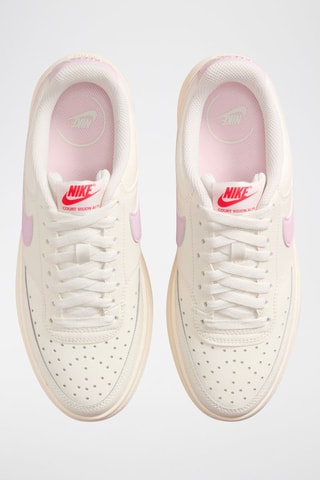 Nike Court Vision Altaen cuir - Ivoire et rose