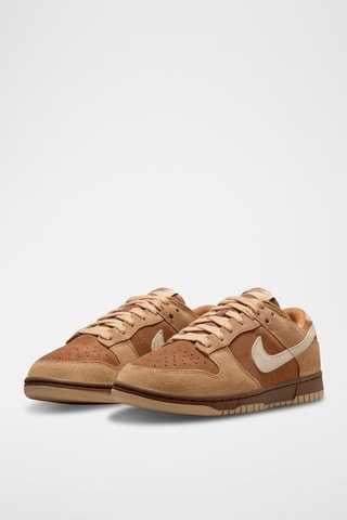 Nike Dunk Low en nubuck - Beige