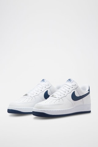 Nike Air Force 1 '07 en cuir - Blanc