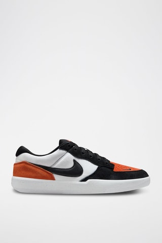 Nike SB Force 58 en nubuck - Blanc