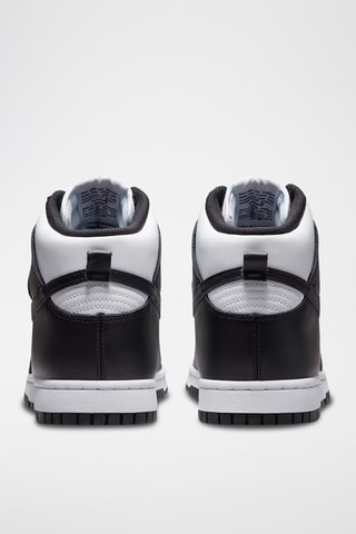 Dunk High Retro en cuir - Noir et blanc - Nike