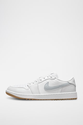 Air Jordan 1 Low G en cuir - Blanc - Nike