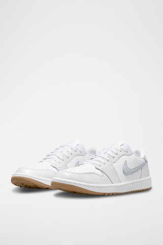 Air Jordan 1 Low G en cuir - Blanc - Nike