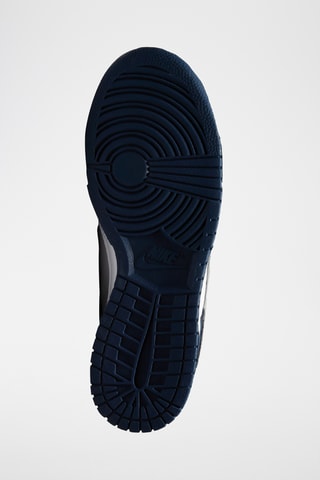 Nike Dunk Low en cuir - Bleu marine et gris clair - Nike