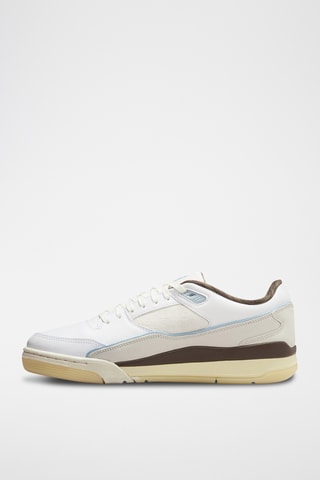 Jordan Flight Court en cuir - Blanc - Jordan