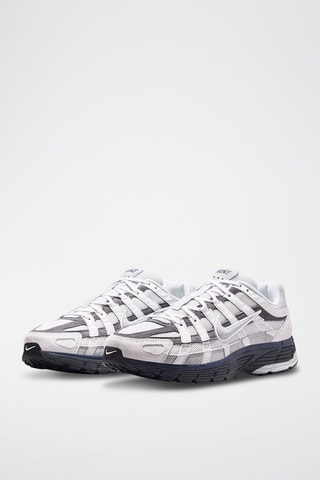 Nike P-6000 en cuir - Gris clair et anthracite