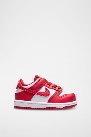 Nike Dunk Low en cuir - Rouge - Nike