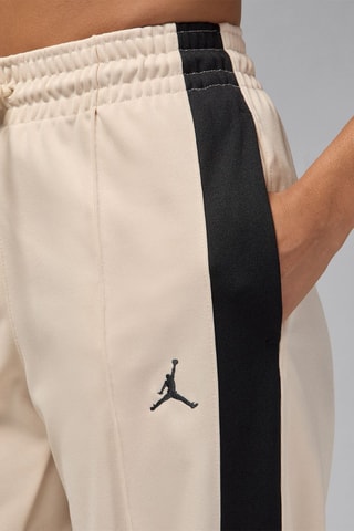 Pantalon de survêtement taille haute - Marron clair