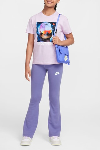 Pantalon taille haute - Violet - Nike