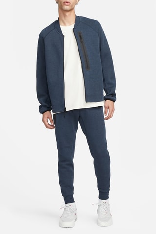 Pantalon polaire de survêtement Nike Tech - Bleu marine chiné