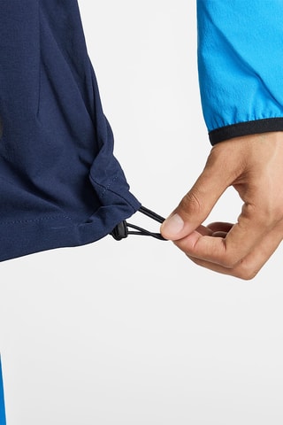 Coupe-vent à capuche - Bleu - Nike