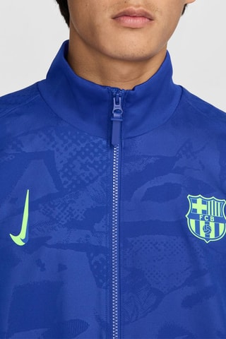 Veste de football FC Barcelone - Bleu roi - Nike