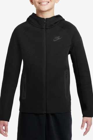 Veste polaire à capuche B Nsw Tech Flc Fz - Noir