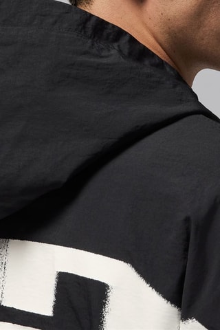 Veste de survêtement à capuche - Noir