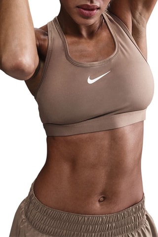 Brassière de sport push-up - Marron clair - Nike