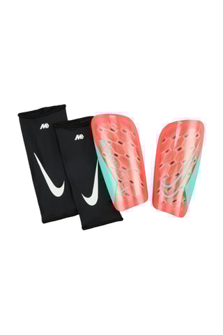 Protège-tibias de football - Noir et corail - Nike