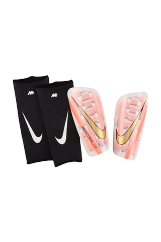 Protège-tibias de football - Noir et corail - Nike