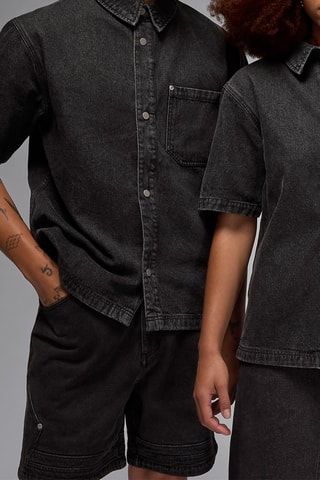 Chemise en jean - Noir