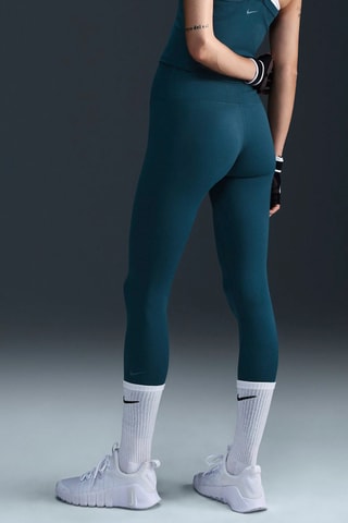 Legging d’entraînement taille haute - Bleu canard